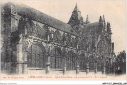 AGPP1-0006-27 - LES-ANDELYS - Le Grand Andely - Eglise Notre-dame, Côté Gothique  - Les Andelys