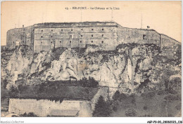 AGPP9-0792-90 - BELFORT-LE-LION - Le Chateau Et Le Lion - Belfort – Le Lion