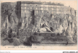 AGPP9-0785-90 - BELFORT-LE-LION - Le Chateau Et Le Lion - Belfort – Le Lion