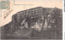 AGPP9-0775-90 - BELFORT-LE-LION - Le Chateau Et Le Lion - Belfort – Le Lion