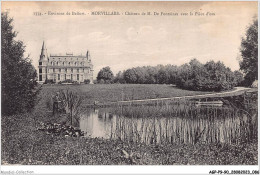 AGPP9-0767-90 - MORVILLARS - Chateau De M. De Fontaine Avec La Piece D'eau  - Altri & Non Classificati