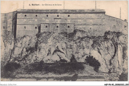 AGPP8-0711-90 - BELFORT-VILLE - Le Lion Et Le Chateau  - Belfort - Ville