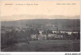 AGPP8-0694-90 - BELFORT - Le Hameau Et L'étang Des Forges  - Belfort - City