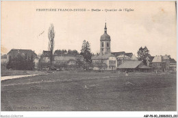 AGPP8-0671-90 - DELLE - Quartier De L'église  - Delle