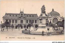 AGPP7-0606-90 - BELFORT-VILLE - Monument Des Trois Sièges  - Belfort - Città