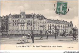 AGPP6-0588-90 - BELFORT-VILLE - Le Quai Vauban Et La Place Corbis  - Belfort - Città