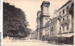 AGPP6-0576-90 - BELFORT-VILLE - La Place D'armes Et L'église  - Belfort - Città