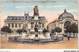 AGPP5-0519-90 - BELFORT-VILLE - Le Monument Des Trois Sièges Et Le Tribunal  - Belfort - Ville