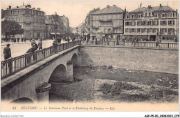 AGPP5-0502-90 - BELFORT-VILLE - Le Nouveau Pont Et Le Faubourg De France  - Belfort - Città