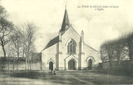 37  LA TOUR SAINT GELIN - L' EGLISE (ref 126) - Sonstige & Ohne Zuordnung