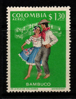 01E- KOLUMBIEN – 1970/1971- MI#:1178- MNH- - BAMBUCO - TRADITIONAL DANCES - Colombia