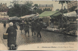 CHALON SUR SAONE Marché Place De Beaune - Chalon Sur Saone