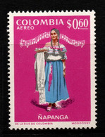 01A- KOLUMBIEN – 1970/1971- MI#:1175- MNH-ÑAPANGA - TRADITIONAL DANCES - Kolumbien