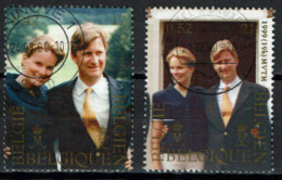 België 1999 OBP 2856+2857 - Het Prinselijk Huwelijk - Used Stamps