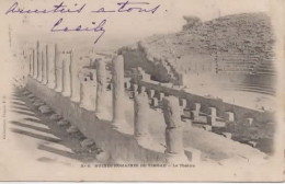 TIMGAD, RUINES ROMAINES, LE THEATRE REF 16256 - Sonstige & Ohne Zuordnung