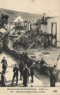 Révolution En Champagne - Avril 1911 - Ay - Ruines De La Maison Ayola, Incendiée - Ay En Champagne