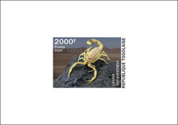 TOGO 2024 DELUXE PROOF - TOXIC SPECIES - SCORPIONS SCORPION - Spiders