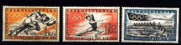 CS 1960 Mi 1206-8 Yt 1089-1091 ** Olympic Games Roma - Ungebraucht