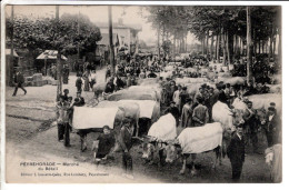 40 - Peyrehorade Marche Du Betail - Cartes Postales Ancienne - Peyrehorade