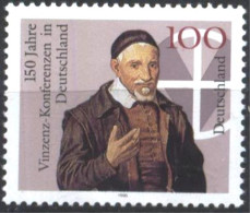 Mint Stamp 150 Years Vinzenz - Konferenzen 1995  From  Germany - Otros & Sin Clasificación