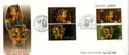 EGYPTE 2001 FDC - Lettres & Documents