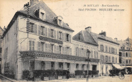 CPA 78 MEULAN RUE GAMBETTA HOTEL PINCHON  Voir Pub Au Verso - Meulan