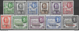 1951 Somaliland Protectorate New Currency 11v. MNH SG N. 125/35 - Altri & Non Classificati