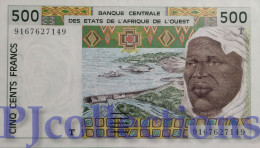 WEST AFRICAN STATES 500 FRANCS 1991 PICK 810Ta AUNC - Estados De Africa Occidental