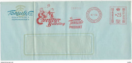 EMA Meter Slogan Cover Hasler / Tørsleff, Pudding, Food - 14 January 1956 København 9 - Cartas & Documentos