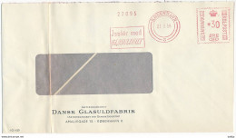 EMA Meter Slogan Cover Hasler / Isover, Insulation, Mineral Wool - 21 March 1958 København 3 - Briefe U. Dokumente