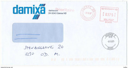 EMA Meter Slogan Cover Hasler / Damixa - 7 October 1997 Odense NØ - Cartas & Documentos