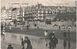 CPA Carte Postale  Belgique Ostende La Plage  VM80661 - Oostende