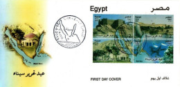 EGYPTE 2013 FDC - Brieven En Documenten