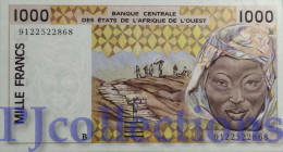 WEST AFRICAN STATES 1000 FRANCS 1991 PICK 211Ba UNC - West-Afrikaanse Staten