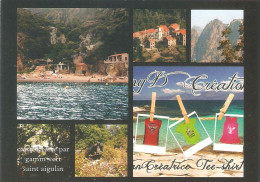 PUBLICITE JENNYCREATIONS.COM CORSE PLAGE PIANA CHIDAZZU  ( DOS VIERGE NON CIRCULE ) - Other & Unclassified