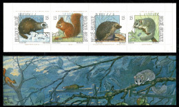 Boekje/carnet B23 - Kleine Zoogdieren, Petits Mammifères  / ** MNH 1992 - 1953-2006 Moderne [B]