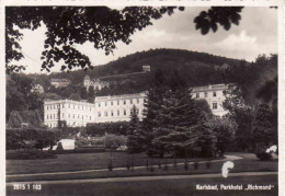 Czech Republic, Karlovy Vary, Parkhotel Richmond, Unused - Tchéquie