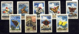 CS 1961 Mi 1301-9 Yt 1184-92 ** - Unused Stamps