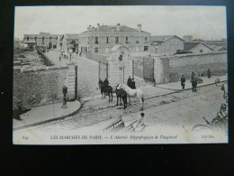 LES MARCHES DE PARIS               L'ABATTOIR HIPPOPHAGIQUE DE VAUGIRARD - Distrito: 15