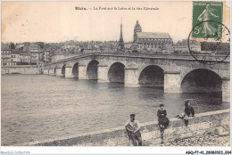 AGQP7-0463-41 - BLOIS - Le Pont La Loire Et La Vue Générale  - Blois