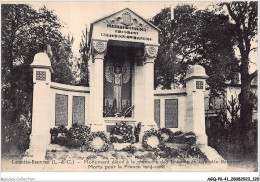 AGQP6-0445-41 - LAMOTTE-BEUVRON - Monument élevé A La Mémoire Des Enfants De Lamotte-beuvron Morts Pour La France - Lamotte Beuvron