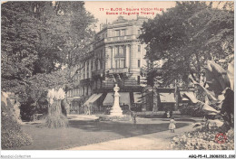 AGQP5-0329-41 - BLOIS - Square Victor Hugo - Statue D'augustin Thierry - Blois