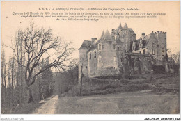 AGQP3-0192-24 - LA DORDOGNE PITTORESQUE - Chateau De Fayrac - Sarlat La Caneda