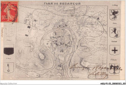 AGQP2-0150-25 - Plan De BESANCON  - Besancon