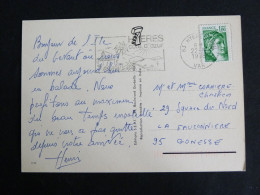 HYERES - VAR - FLAMME SUR SABINE - PROVENCE MULTIVUES POUPEE - Mechanical Postmarks (Advertisement)