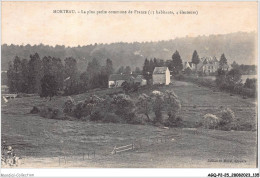 AGQP2-0142-25 - MORTEAU - La Plus Petite Commune De France - Pontarlier