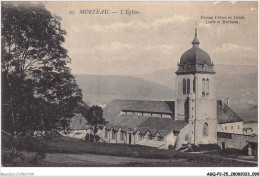 AGQP2-0124-25 - MORTEAU - L'église - Pontarlier