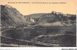 AGQP2-0084-25 - ENVIRONS DE PONTARLIER - Les Forts De Joux Et Du Larmont Inférieur - Pontarlier