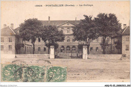 AGQP2-0075-25 - PONTARLIER - Le Collège - Pontarlier