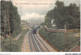 AGQP9-0725-92 - VAL-FLEURY - Le Viaduc - Pris De La Gare  - Autres & Non Classés